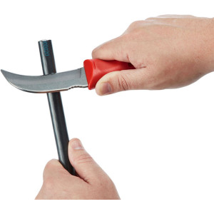 Zahnutý nůž s pevnou čepelí Hawkbill