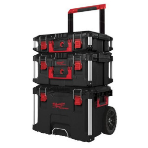 Systém MILWAUKEE PACKOUT™  – pojízdné boxy 3ks