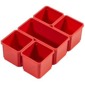 Sada přihrádek pro MILWAUKEE PACKOUT™ organizéry – 5 ks
