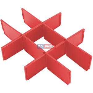 Sada přihrádek do MILWAUKEE PACKOUT™ boxu se 3 zásuvkami – 8 ks