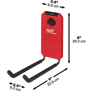 MILWAUKEE PACKOUT™ rovný univerzální háček – 1ks