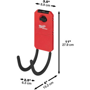 MILWAUKEE PACKOUT™ zahnutý univerzální háček – 1ks