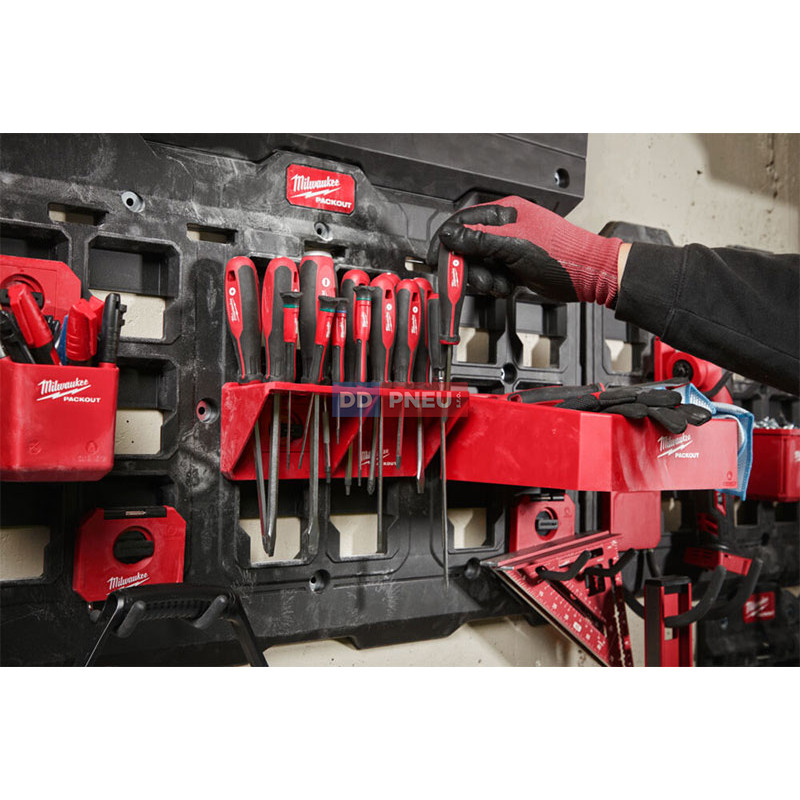 MILWAUKEE PACKOUT™ polička na šroubováky – 1ks