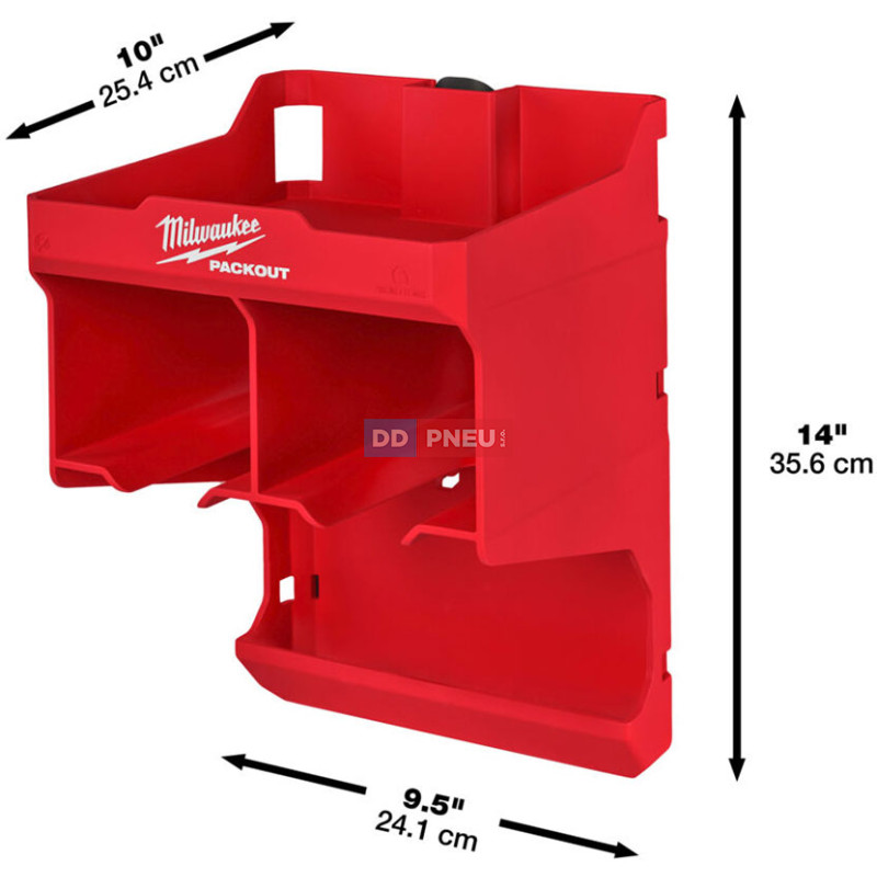 MILWAUKEE PACKOUT™ police pro uložení vrtačky