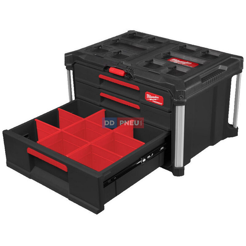 Systém MILWAUKEE PACKOUT™ se 2+1 zásuvnými boxy