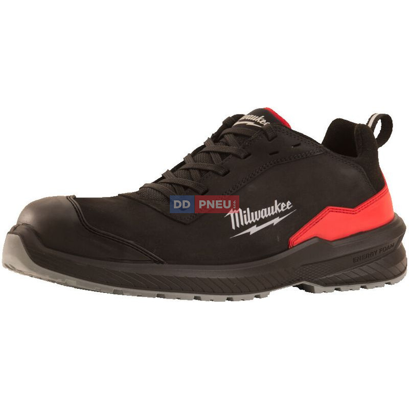 Bezpečnostní polobotky MILWAUKEE Flextred™ S3S 1M110133 – kožená, černé