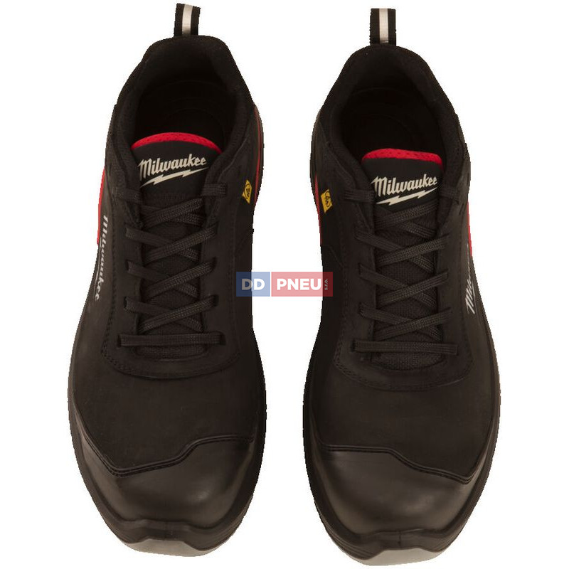 Bezpečnostní polobotky MILWAUKEE Flextred™ S3S 1M110133 – kožená, černé