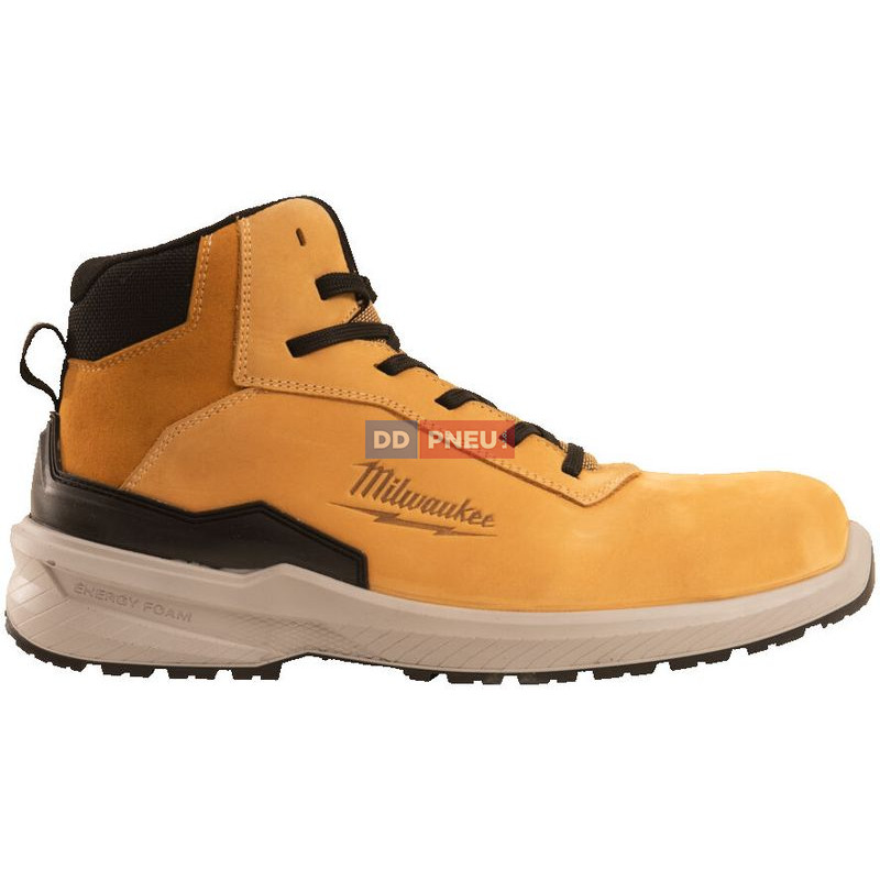 Bezpečnostní obuv MILWAUKEE Flextred™ S3S 1M171311 – kožená, béžová