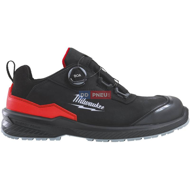 Bezpečnostní polobotky MILWAUKEE Flextred™ S3S B1L110133 – kožená, černá