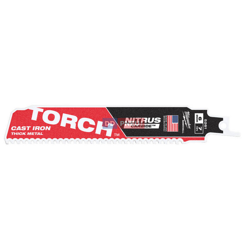 Pilové plátky MILWAUKEE TORCH NITRUS CARBIDE – typ pro kov