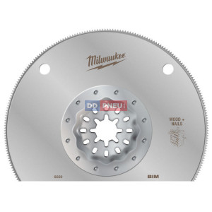 Univerzální bimetalový segmentovaný kotouč MILWAUKEE – šířka 100 mm