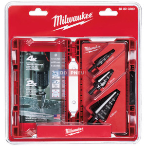 Sada stupňových vrtáků MILWAUKEE 4 – 35 mm Sada stupňových vrtáků MILWAUKEE 4 – 35 mm