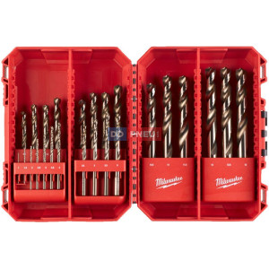 Sada vrtáků MILWAUKEE RED COBALT HSS-G – 25 ks Sada vrtáků MILWAUKEE RED COBALT HSS-G – 25 ks