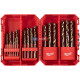 Sada vrtáků MILWAUKEE RED COBALT HSS-G – 25 ks