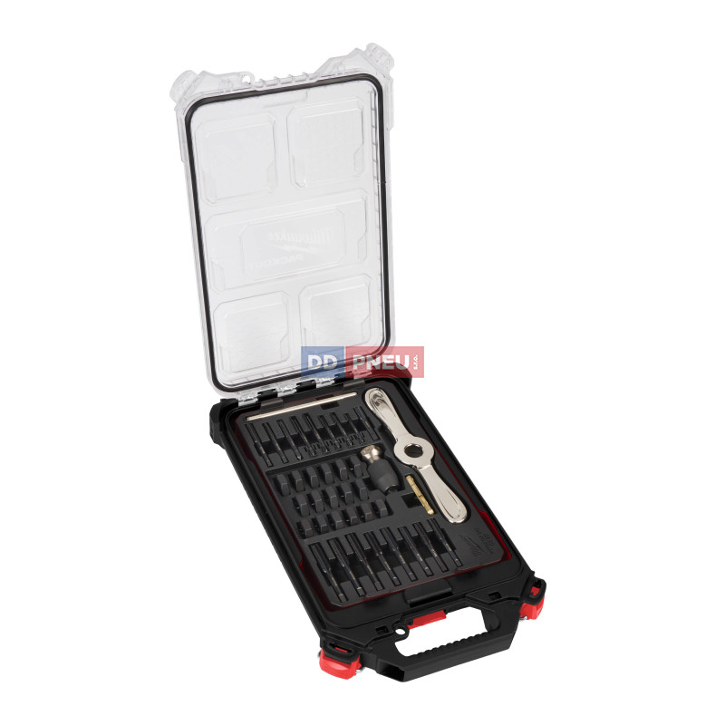 Sada závitníků a matric PACKOUT™ s rukojetí Hex-LOK™ 2v1
