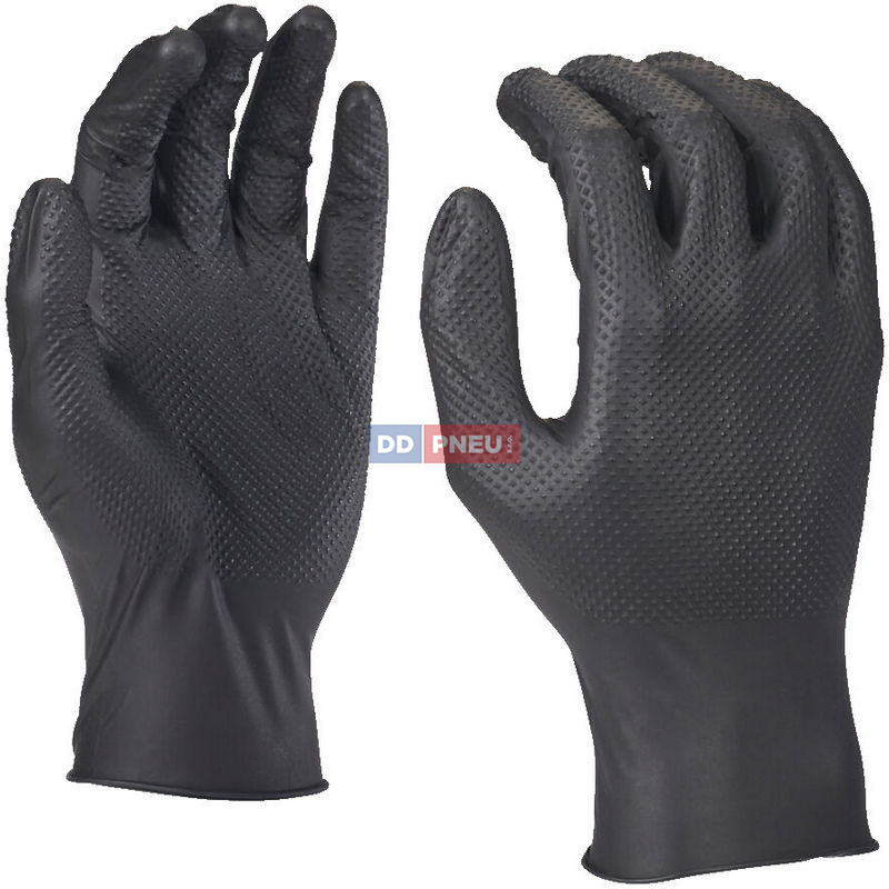 Nitrilové rukavice odolné vůči chemikáliím  –  balení 50ks