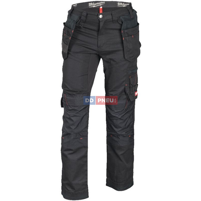 Pracovní kalhoty Milwaukee FREEFLEX™ Allround Work – černé