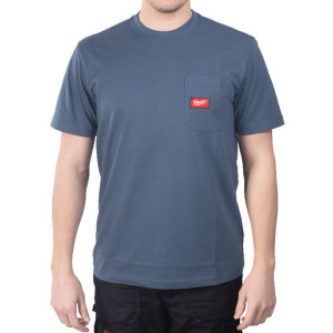 Pracovní triko krátký rukáv MILWAUKEE – modré