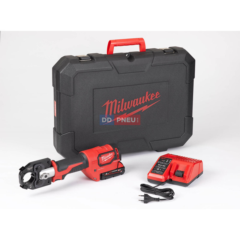 Aku hydraulické krimpovací kleště MILWAUKEE M18 HCCT-201C