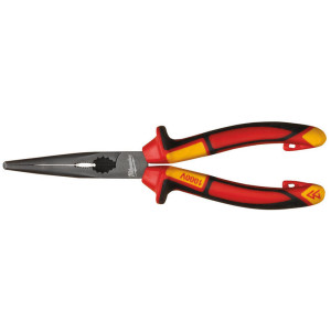 VDE dlouhé zakulacené kleště 45° – 205 mm