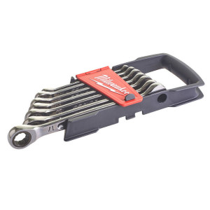 Sada ráčnových očkoplochých klíčů MILWAUKEE – 7 ks Sada ráčnových očkoplochých klíčů MILWAUKEE – 7 ks