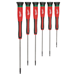 Sada TORX mikrošroubováků MILWAUKEE – 6ks