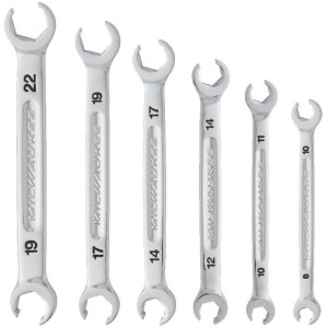 Sada polootevřených klíčů MILWAUKEE – 6 ks