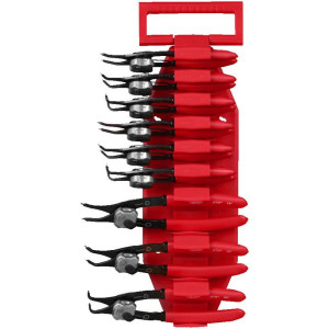 Sada kleští na pojistné kroužky – 9 ks