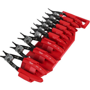 Sada kleští na pojistné kroužky – 9 ks