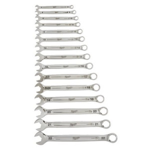 Sada kombinovaných klíčů MILWAUKEE – 15 ks Sada kombinovaných klíčů MILWAUKEE – 15 ks