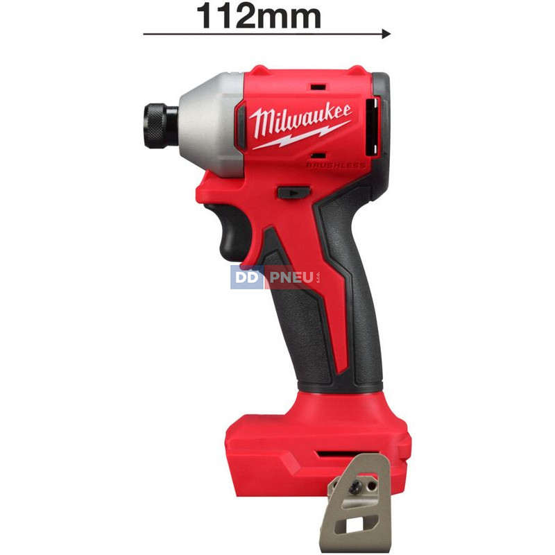 Aku šestihranný rázový utahovák 1/4" HEX MILWAUKEE M18 BLIDRC-0 – bez baterie