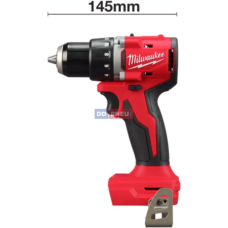 Aku kompaktní vrtací šroubovák MILWAUKEE M18 BLDDRC-502C