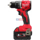 Aku kompaktní vrtací šroubovák MILWAUKEE M18 BLDDRC-502C