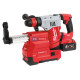 Aku kladivo sds-plus MILWAUKEE M18 CHPXDE-502C + odsavač prachu
