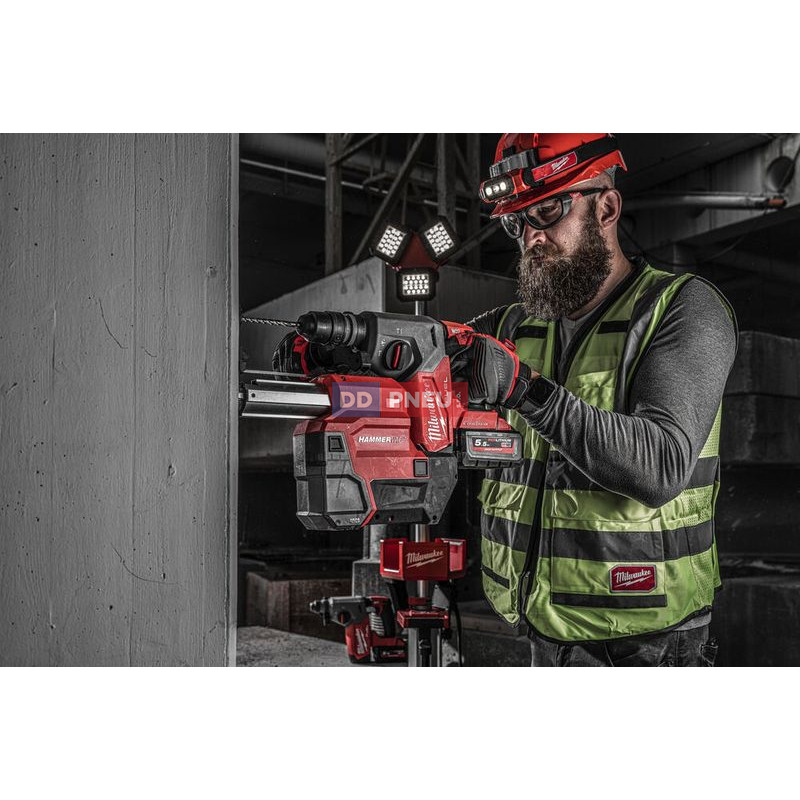 Aku kombi kladivo sds-plus s odsáváním MILWAUKEE M18 ONEFHXDEL-552C