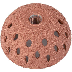 Brusný hříbek – průměr 50mm, šířka 25mm, díra 3/8" – střední zrnitost
