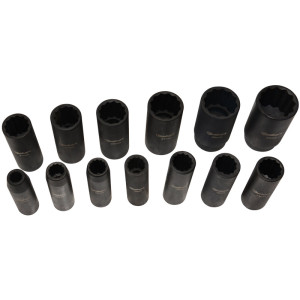 Sada kovaných ořechů 1/2" – velikost 10 až 32 dlouhé