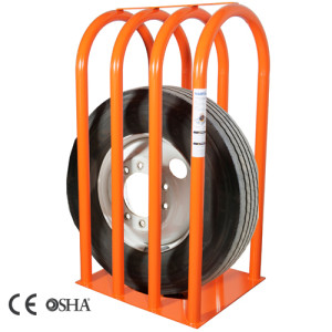 Martins – bezpečnostní klec pro huštění nákladních pneu Martins – bezpečnostní klec pro huštění nákladních pneu