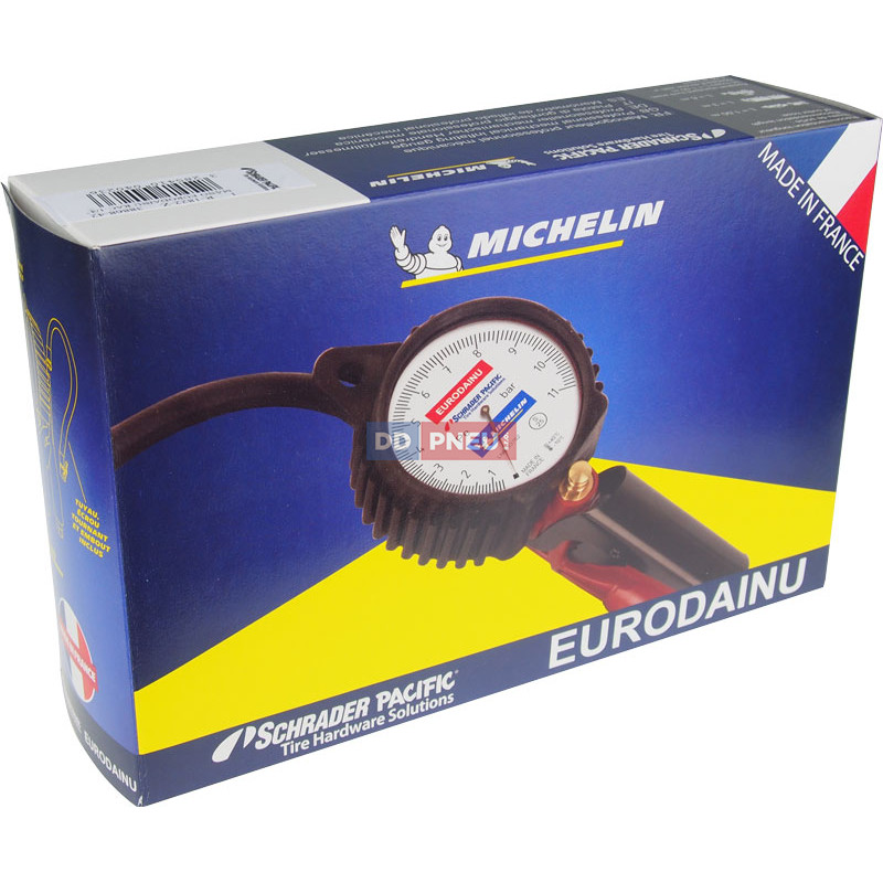 Cejchovaný pneuhustič EURODAINU 0,7-11 bar –  od Schrader/MICHELIN