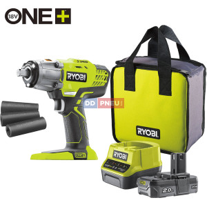 R18IW3-120S akumulátorový 18V třírychlostní rázový utahovák – s baterií (1x2.0Ah) R18IW3-120S akumulátorový 18V třírychlostní rázový utahovák – s baterií (1x2.0Ah)