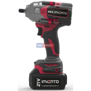 Aku rázový utahovák 1/2" INVENTO A63 – 1200 Nm Aku rázový utahovák 1/2" INVENTO A63 – 1200 Nm