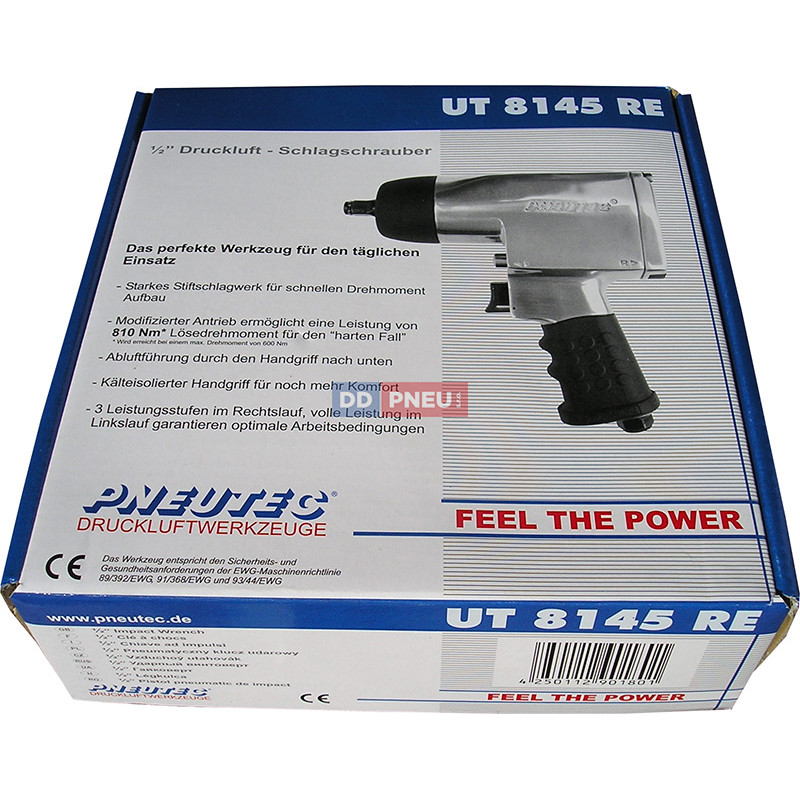 Pneumatický rázový utahovák 1/2" Pneutec UT 8145 RE