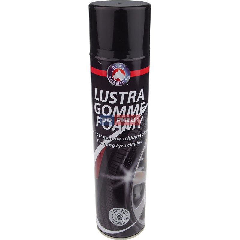 Lustragomme Foamy sprej 600ml – pěnový čistič pneumatik