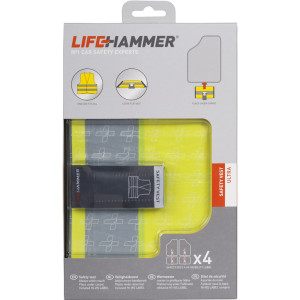Bezpečnostní vesta 4ks – LIFEHAMMER ULTRA Bezpečnostní vesta 4ks – LIFEHAMMER ULTRA