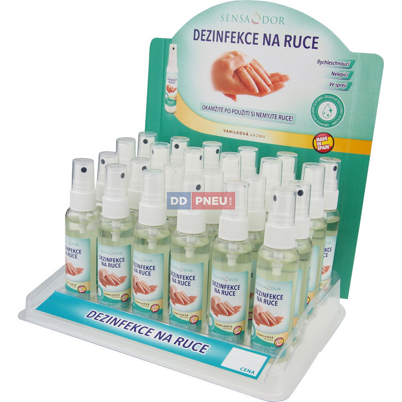 Dezinfekce na ruce ve spreji 60 ml – box 24ks