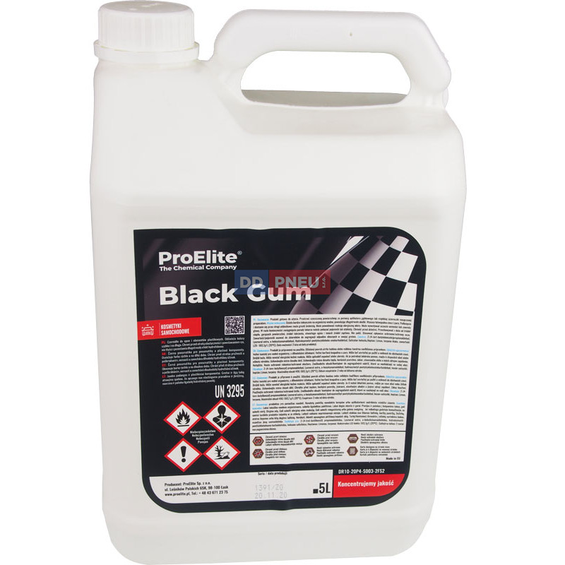 BLACK GUM 5L – údržba a renovace pneumatik