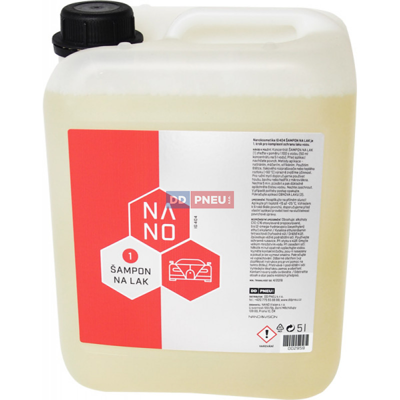 NANO šampon na lak (1) – 5l