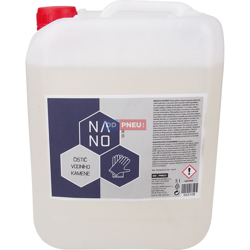 NANO čistič vodního kamene 5l