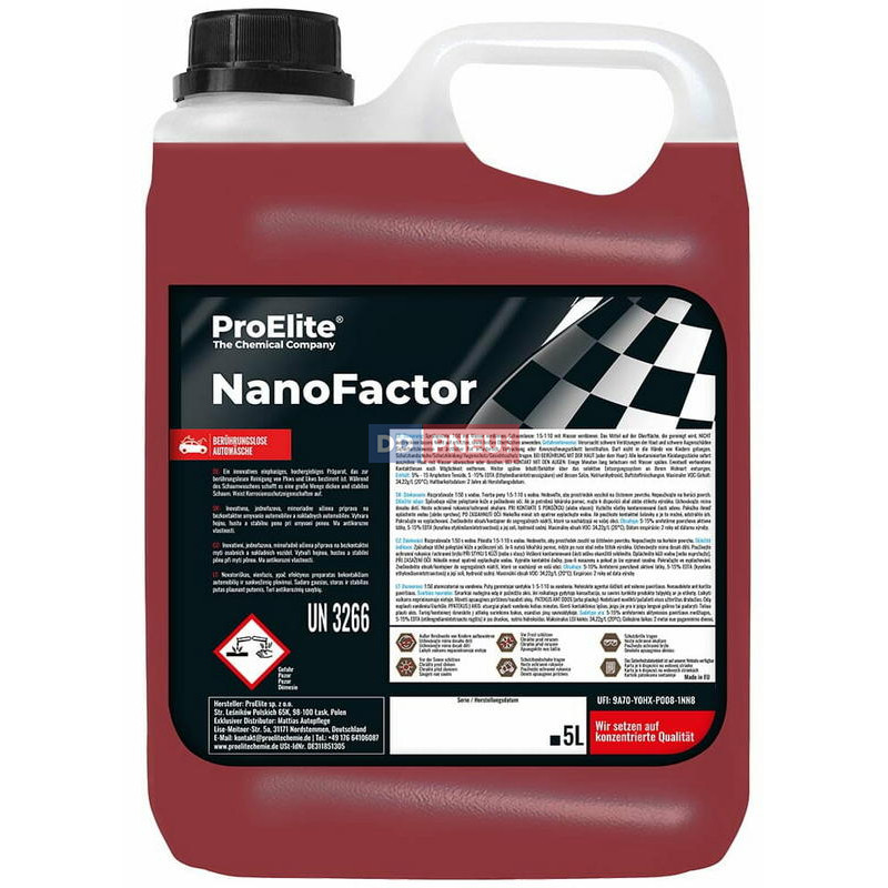 Nano Factor 5L – aktivní šampon