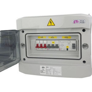 Podružný rozvaděč pro wallboxy 22 kW